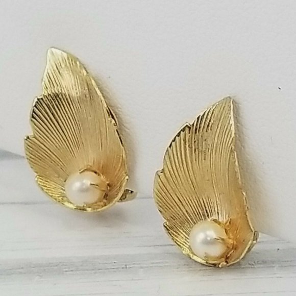 Vintage Turin Inc 12k GF Clip Ons G8 - Picture 2 of 9